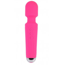 Розовый жезловый вибратор Wacko Touch Massager - 20,3 см.