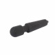 Черный жезловый вибратор Wacko Touch Massager - 20,3 см.