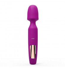 Лиловый вибратор с 2 сменными насадками R-Evolution Wand Vibrator with 2 Attachments