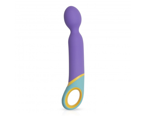 Заказать Фиолетовый вибромассажер Base Wand Vibrator - 24 см.