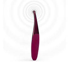 Фиолетовый точечный вибромассажер Senzi Vibrator - 14,7 см.