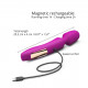 Лиловый вибратор с 2 сменными насадками R-Evolution Wand Vibrator with 2 Attachments