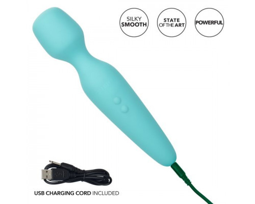 Заказать Голубой wand-вибромассажер They-ology Vibrating Intimate Massager