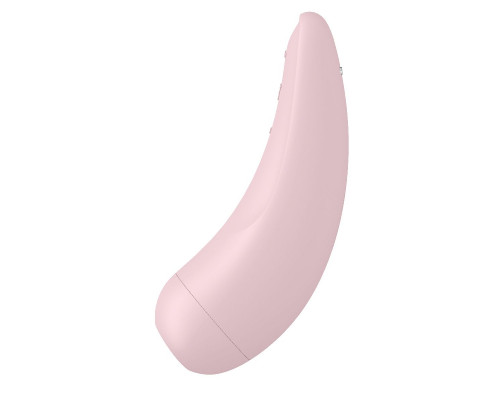 Розовый вакуум-волновой стимулятор Satisfyer Curvy 2+