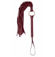 Бордовый хлыст Flogger - 70 см.