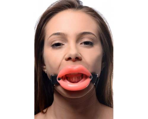 Заказать Кляп в форме губ Sissy Mouth Gag