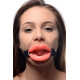 Заказать Кляп в форме губ Sissy Mouth Gag