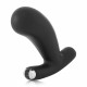 Заказать Черный вибромассажер простаты Nuo Vibrating Butt Plug - 10 см.