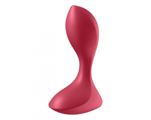 Заказать Красный вибромассажёр простаты Satisfyer Backdoor Lover - 14 см.