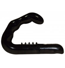 Чёрный стимулятор простаты Ebony Prostate Massager