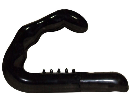 Заказать Чёрный стимулятор простаты Ebony Prostate Massager