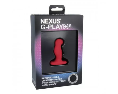 Красная вибровтулка Nexus G-Play+ S