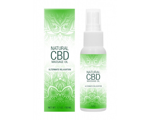 Массажное масло Natural CBD Massage Oil - 50 мл.