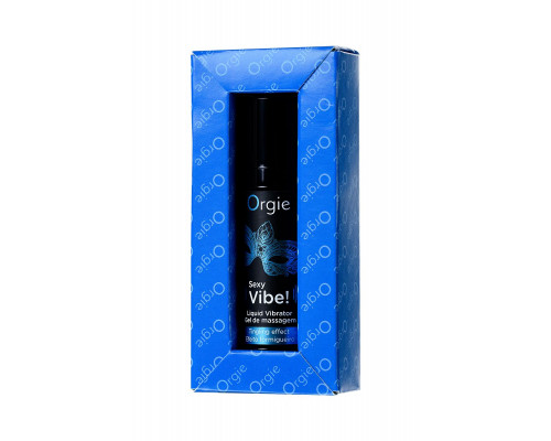 Заказать Гель для массажа ORGIE Sexy Vibe Liquid Vibrator с эффектом вибрации - 15 мл.