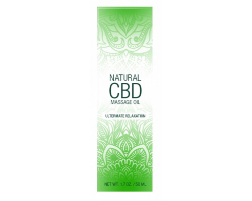 Массажное масло Natural CBD Massage Oil - 50 мл.