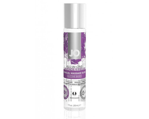 Заказать Массажный гель ALL-IN-ONE Massage Oil Lavender с ароматом лаванды - 30 мл.