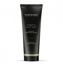 Массажный легкий крем WICKED Sage plus Sea Salt - 120 мл.