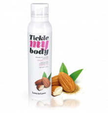 Массажная хрустящая пенка Tickle My Body Sweet Almonds с ароматом миндаля - 150 мл.