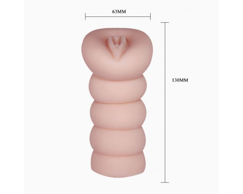 Заказать Мастурбатор-вагина 3D с эффектом смазки