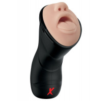 Мастурбатор-ротик Deep Throat Vibrating Stroker