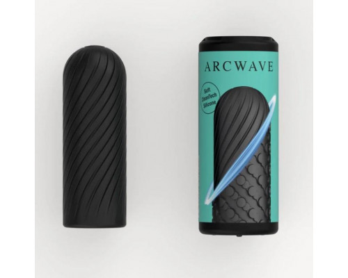 Черный двусторонний мастурбатор Arcwave Ghost Pocket Stroker