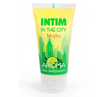 Увлажняющий лубрикант Intim Aroma с ароматом мохито - 60 гр.