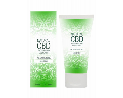 Лубрикант на водной основе Natural CBD Waterbased Lubricant - 50 мл.