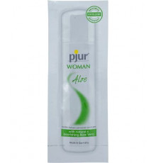 Лубрикант на водной основе pjur WOMAN Aloe - 2 мл.