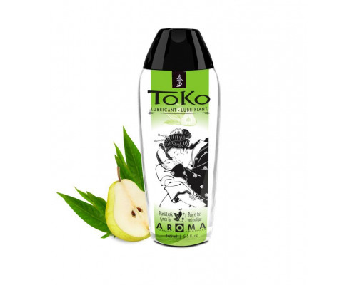 Заказать Интимный гель TOKO Pear   Exotic Green Tea с ароматом груши и зеленого чая - 165 мл.