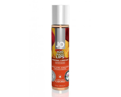 Заказать Лубрикант с ароматом персика JO Flavored Peachy Lips - 30 мл.