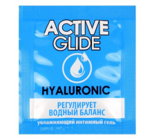 Лубрикант на водной основе Active Glide с гиалуроновой кислотой - 3 гр.