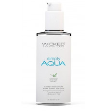 Легкий лубрикант на водной основе Wicked Simply AQUA - 70 мл.