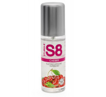 Смазка на водной основе S8 Flavored Lube со вкусом вишни - 125 мл.