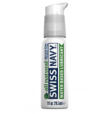 Гипоаллергенный лубрикант Swiss Navy All Natural Water Base Lubricant - 29,5 мл.