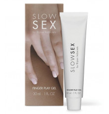 Гель для мастурбации с ароматом кокоса Slow Sex Finger Play Gel - 30 мл.