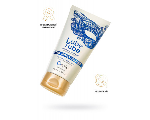 Интимный гель на водной основе Lube Tube Xtra Moisturizing с увлажняющим эффектом - 150 мл.