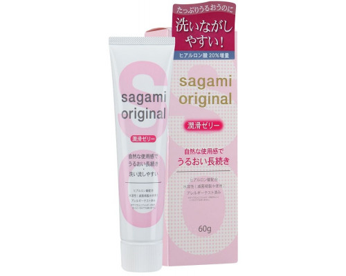 Заказать Гель-смазка на водной основе Sagami Original Gel - 60 гр.