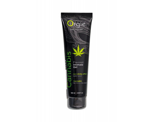 Интимный гель на водной основе ORGIE Lube Tube Cannabis - 100 мл.