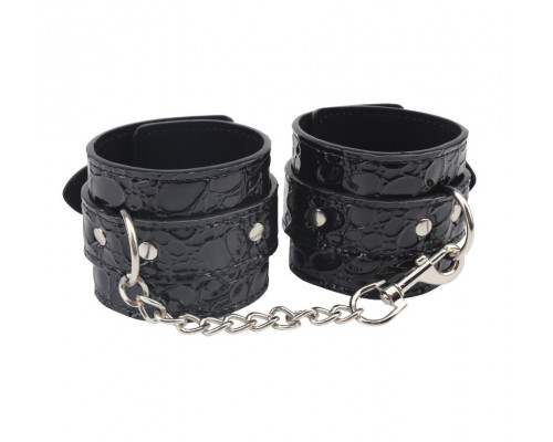 Заказать Черные наручники Be good Wrist Cuffs