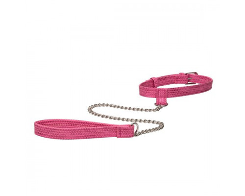 Заказать Розовый ошейник с поводком Tickle Me Pink Collar With Leash