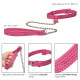 Заказать Розовый ошейник с поводком Tickle Me Pink Collar With Leash