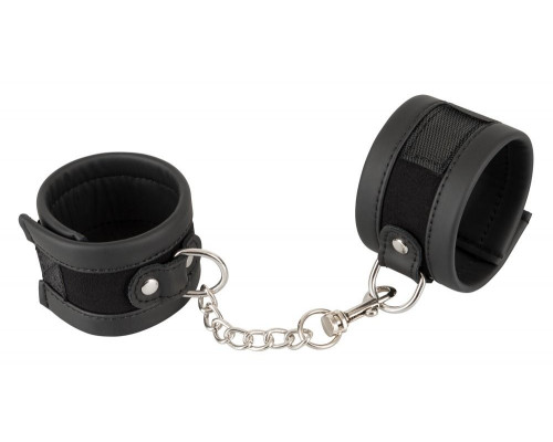 Заказать Черные наручники Handcuffs на цепочке