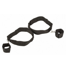 Оковы на цепочке Bondage Collection Thigh and Wrist Cuffs