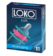 Стимулирующая насадка на пенис LOKO LUX с продлевающим эффектом