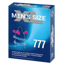 Стимулирующая насадка на пенис MEN SIZE 777