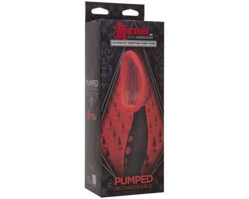 Заказать Автоматическая женская вибропомпа Kink Pumped echargeable Automatic Vibrating Pussy Pump