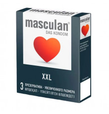 Презервативы увеличенного размера Masculan XXL - 3 шт.