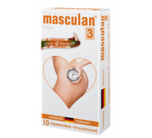 Презервативы Masculan Long Pleasure с продлевающим эффектом - 10 шт.