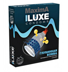 Презерватив LUXE Maxima  Глубинная бомба  - 1 шт.