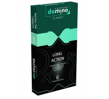 Презервативы с пролонгирующим эффектом DOMINO Classic Long action - 6 шт.